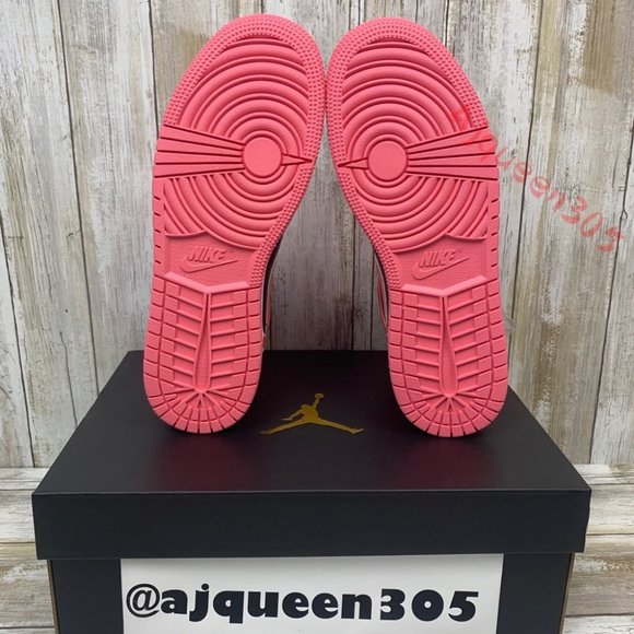 Air Jordan 1 Mid Coral Chalk - Picture 6 of 6